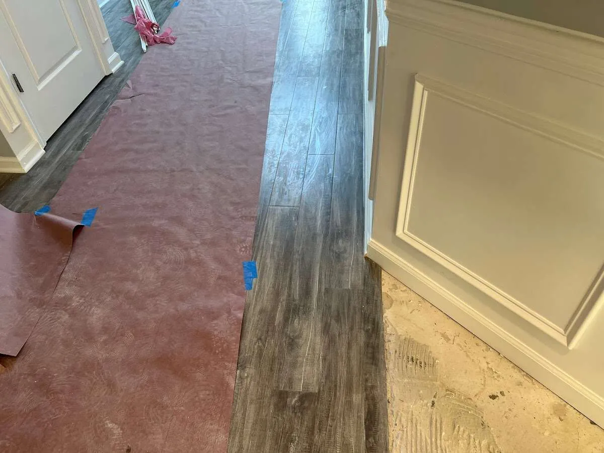 Completed marble shower restoration in Berthoud